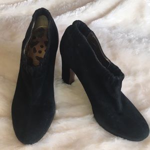 Black suede Sam Edelman Booties Sz. 6 1/2M